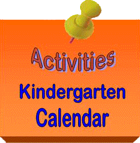 Kindergarten Calendar